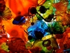 Dale Chihuly glass art at the Franklin Park Conservatory in Columbus, Ohio